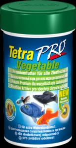 TETRA:> Корм для рыб Tetra Pro Vegetable Crisps со спирулиной для всех видов декоративных рыб, хлопья 100мл .В зоомагазине ЗооОстров товары производителя TETRA (ТЕТРА) Германия. Доставка.