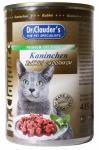 Корм для кошек Dr.Clauder's  Rabbit с Кроликом для взрослых кошек консервы 415г 