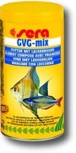 SERA:> Корм для рыб Sera GVG-Mix с водорослью спирулина, хлопья 250мл .В зоомагазине ЗооОстров товары производителя SERA (СЕРА) Германия. Доставка.