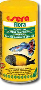SERA:> Корм для рыб Sera Flora для растительноядных рыб, хлопья 250мл .В зоомагазине ЗооОстров товары производителя SERA (СЕРА) Германия. Доставка.