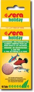 SERA:> Корм для рыб Sera Holiday таблетки на 7 дней, 10тб 24гр .В зоомагазине ЗооОстров товары производителя SERA (СЕРА) Германия. Доставка.