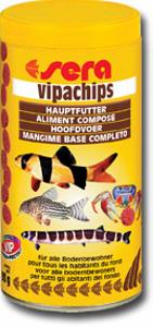 SERA:> Корм для рыб Sera Vipachips  для донных рыб с водорослью спирулина, чипсы 250мл .В зоомагазине ЗооОстров товары производителя SERA (СЕРА) Германия. Доставка.