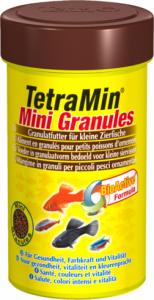 TETRA:> Корм для рыб Tetra Min Mini Granules для небольших декоративных рыб, гранулы 100мл .В зоомагазине ЗооОстров товары производителя TETRA (ТЕТРА) Германия. Доставка.