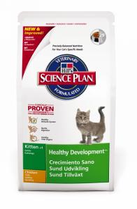 HILL`S:> Корм для кошек Hill`s  Kitten Healthy Development Chicken 5197 с курицей для котят сухой 400гр .В зоомагазине ЗооОстров товары производителя HILL`S (ХИЛЛс) Голландия,США. Доставка.