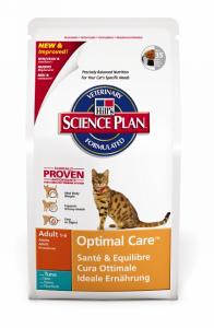 HILL`S:> Корм для кошек Hill`s Adult Optimal Care Tuna 8738 с тунцом для взрослых кошек сухой 2кг .В зоомагазине ЗооОстров товары производителя HILL`S (ХИЛЛс) Голландия,США. Доставка.