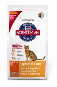 HILL`S:> Корм для кошек Hill`s Adult Optimal Care Lamb 8737 с ягнёнком для взрослых кошек сухой 2кг .В зоомагазине ЗооОстров товары производителя HILL`S (ХИЛЛс) Голландия,США. Доставка.