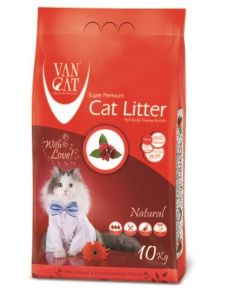 Van Cat:> Наполнитель для туалета Van Cat Classic (Natural) комкующийся (бентонит) без запаха 10кг  .В зоомагазине ЗооОстров товары производителя Van Cat (Ван Кэт)Турция. Доставка.