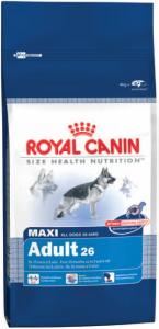 ROYAL CANIN:> Корм для собак Royal Canin Maxi 26 Adult для собак крупных пород сухой .В зоомагазине ЗооОстров товары производителя ROYAL CANIN (РОЯЛ КАНИН) ЕС,Россия. Доставка.