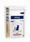 Лечебный корм для кошек Royal Canin VD Renal КУРИЦА для кошек при почечной недостаточности консервы 100гр