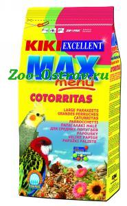 KIKI:> Корм для средних попугаев и нимф Kiki Excellent 1кг 30516 .В зоомагазине ЗооОстров товары производителя KIKI (КИКИ) Испания. Доставка.