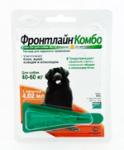 Капли от блох и клещей Фронтлайн Комбо-XL для собак 40-60кг 1х4,02мл