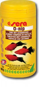 SERA:> Корм для рыб Sera O-nip  таблетированный для всех пресноводых рыб, 24тб .В зоомагазине ЗооОстров товары производителя SERA (СЕРА) Германия. Доставка.