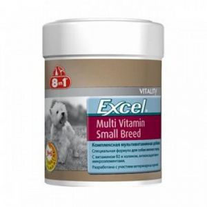 8in1:> Мультивитаминная добавка для собак мелких пород 8in1 Excel multivitamin small breed 70тб .В зоомагазине ЗооОстров товары производителя 8in1(8в1) Германия. Доставка.