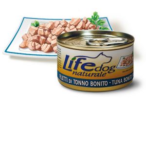 LifeDog:> Корм для собак LifeDog tuna fillets кусочки тунца в соусе для взрослых  консервы  90г .В зоомагазине ЗооОстров товары производителя Life Petcare (Италия). Доставка.
