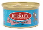 Корм для кошек Berkley  №3 тунец с лососем консервы 85г