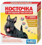 Витаминно-минеральная добавка для собак Косточка с янтарной кислотой 100тб 