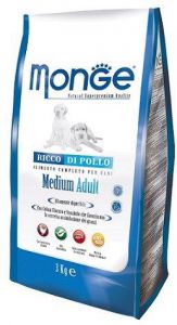 Monge Dog:> Корм для собак Monge Dog Medium корм для средних пород сухой 3кг .В зоомагазине ЗооОстров товары производителя Monge (Монже) Италия. Доставка.