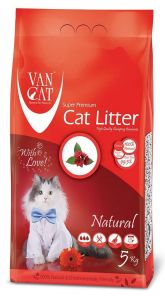 Van Cat:> Наполнитель для туалета Van Cat Classic (Natural) комкующийся (бентонит) без запаха 5кг .В зоомагазине ЗооОстров товары производителя Van Cat (Ван Кэт)Турция. Доставка.