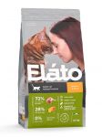 Корм для кошек Elato Holistic для взрослых с курицей и уткой для выведения шерсти