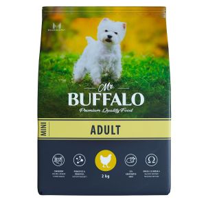 Корм для собак Mr.Buffalo Adult MINI курица для мелких пород  ― ЗооОстров (Zoo-Ostrov.ru)