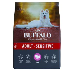 Корм для собак Mr.Buffalo Adult M/L Sensitive индейка для средних и крупных пород  ― ЗооОстров (Zoo-Ostrov.ru)