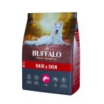 Корм для собак Mr.Buffalo Hair & Skin Care лосось для средних и крупных пород здоровая кожа и шерсть 