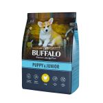 Корм для собак Mr.Buffalo Puppy & Junior курица для щенков и юниоров средних и крупных пород 