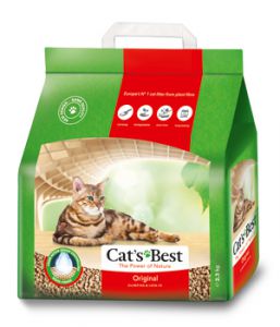 JRS:> Наполнитель для туалета Cat`s Best Oko Plus  5л 2,25кг .В зоомагазине ЗооОстров товары производителя JRS (Германия). Доставка.