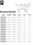 Комбинезон тёплый Hurtta Extreme Overall размер 30S (длина спины 30см)