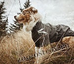 Жакет тёплый Hurtta Frost Jacket 55 (длина спины 55см), Светло-Зелёный 931075