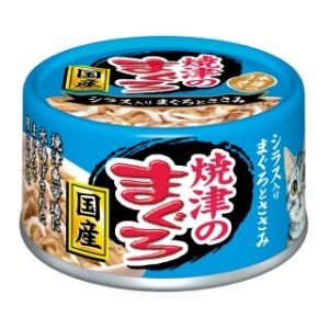 AIXIA:> Корм для кошек Aixia  Yaizu-no-Maguro тунец куриное филе и ширасу консервы 70г  .В зоомагазине ЗооОстров товары производителя AIXIA (Япония). Доставка.