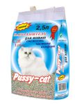 Наполнитель для туалета Pussy-cat для котят 2,5л
