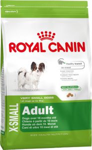 ROYAL CANIN:> Корм для собак Royal Canin X-Small Adult для собак миниатюрных пород до 4кг с 10 мес до 8лет сухой 0,5кг .В зоомагазине ЗооОстров товары производителя ROYAL CANIN (РОЯЛ КАНИН) ЕС,Россия. Доставка.