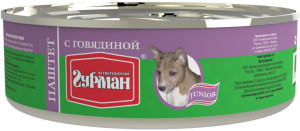 Четвероногий гурман:> Корм для собак Четвероногий гурман паштет с говядиной консервы 100г  .В зоомагазине ЗооОстров товары производителя Четвероногий гурман. Доставка.