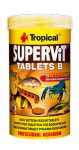 Корм для рыб Tropical Supervit Tablets B Основной корм для всех декоративных рыб тонущие таблетки 36г