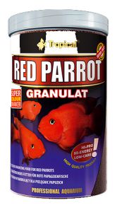 TROPICAL:> Корм для рыб Tropical Red Parrot Granulat Красящий корм для попугаев гранулы 100г .В зоомагазине ЗооОстров товары производителя TROPICAL. Доставка.