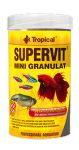 Корм для рыб Tropical Supervit Mini Granulat Основной корм для малых декоративных рыб и ракообразных гранулы 65г