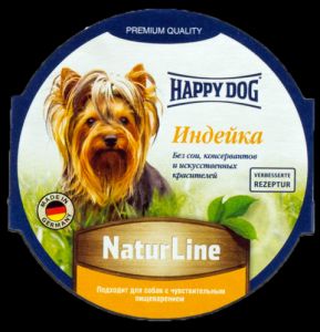 Happy Dog:> Консервы для собак Happy Dog Индейка паштет 85г .В зоомагазине ЗооОстров товары производителя Happy Dog(Хэппи Дог). Доставка.