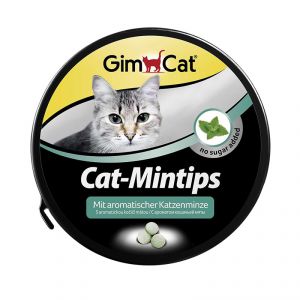 Gimcat:> Витамины Gimcat Cat-Mintips витаминизированное лакомство для кошек с кошачьей мятой 90т .В зоомагазине ЗооОстров товары производителя GIMBORN (ГИМБОРН) Германия. Доставка.