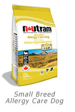 Nutram:> Корм для собак Nutram Small Breed Allergy Care Dog склонных к аллергии мелких пород сухой 3кг .В зоомагазине ЗооОстров товары производителя Nutram (Нутрам) Канада. Доставка.