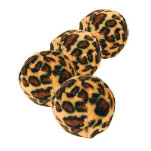 TRIXIE:> Игрушка для кошек Trixie Набор мячиков Леопард 4шт 3,5см 4109 .В зоомагазине ЗооОстров товары производителя TRIXIE (ТРИКСИ) Германия. Доставка.