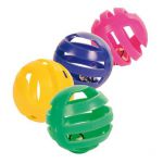 Игрушка для кошек Trixie пластиковый шар с бубенчиком 4шт х 4см 4521