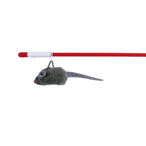 TRIXIE:> Игрушка для кошек Trixie Дразнилка -удочка мышка с микрочипом на резинке 47см 4547 .В зоомагазине ЗооОстров товары производителя TRIXIE (ТРИКСИ) Германия. Доставка.