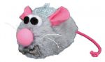 Игрушка для кошек Trixie Мышь-жених Prince плюш серый 5см 45601