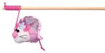 Игрушка для кошек Trixie Удочка мышь-невеста Princess плюш розовый 30см 45602
