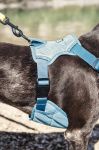 Шлейка охлаждающая Hurtta Cooling Harness размер 80-100 голубая 932581