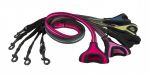 Поводок для бега Hurtta Jogging Leash 105-180см*20мм чёрный 931950 