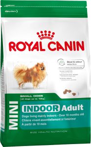 ROYAL CANIN:> Корм для собак Royal Canin Mini Indoor Adult для собак мелких пород, постоянно живущих в помещении сухой .В зоомагазине ЗооОстров товары производителя ROYAL CANIN (РОЯЛ КАНИН) ЕС,Россия. Доставка.