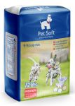 Подгузники Pet Soft Diaper M (6-11кг,талия 30-50см) 3 цвета 12шт