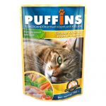 Корм для кошек Puffins Курица кусочки в желе консервы 100г 